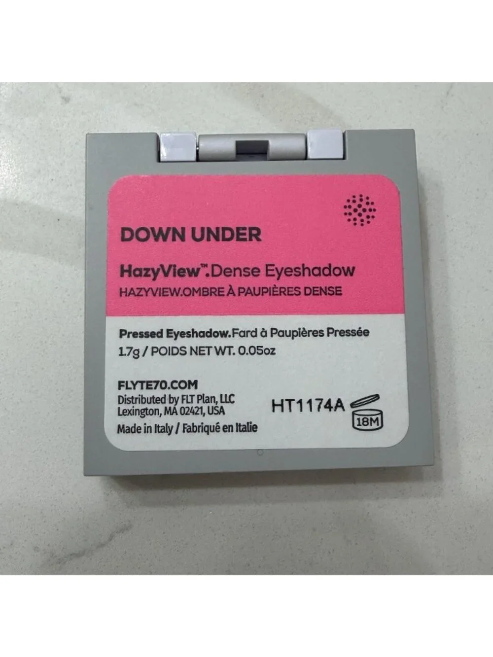 Flyte.70 HazyView Dense Pressed Eyeshadow Buildable Down Under Evergreen NEW